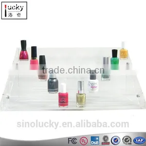 High Quality Acrylic Nail Polish Display Case Diaplay Stands thumbnail-1