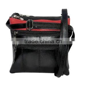 Small Genuine Leather Hand Bag for Ladies in Patchwork thumbnail-6