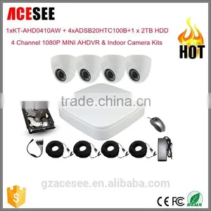 Longse 4CH 1080P AHDVR Cheap Home Security MINI Indoor Camera Kits thumbnail-1