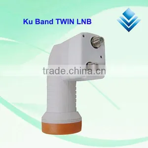 Low Noise KU BAND TWIN LNBF, Universal HD Dual LNBF Lowest Factory Price thumbnail-1