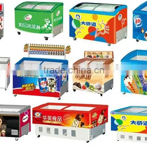 100-600L Chest Refrigerator Chest Freezer Ice Cream Refrigerator Ice Cream Freezer thumbnail-2
