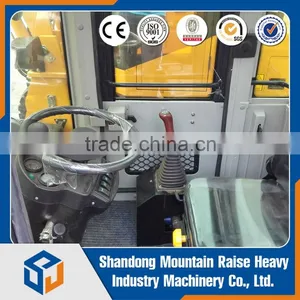 China ZL-10 New Front Loader Articulated Mini Wheel Loader With Pallet Fork thumbnail-5