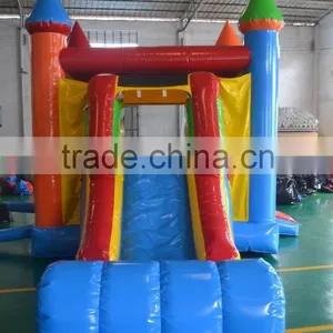 2016 New Design China Sunjoy Inflatable Combo Castle Combo With Slide Multicolorfor Sale Outdoors thumbnail-5