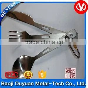Titanium Fork Spoon and Knife Set thumbnail-1