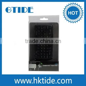 Universal Portable Power Bank Gtide PK-001 5000mAh Power Bank With Handheld Mini Bluetooth Keyboard, Black Keyboard thumbnail-1