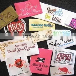 Yoga Mat Custom Woven Labels thumbnail-1
