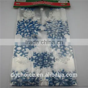 20 Pcs/ Set Accept Custom Plastic Candy Bag Treat Bag With String thumbnail-1