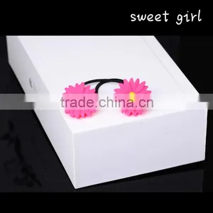 Square Crystal Ponytail Holder Rhinestone Elastic Hair Rope F23 thumbnail-2