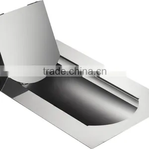 RV Stainless Steel WC Folding Squatting Pan Toilet GR-010 thumbnail-2