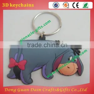 Cartoons 3D Rubber Pvc Souvenir Keychains thumbnail-4