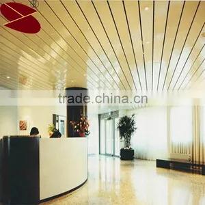 Factory Price Artistic Corrugated Aluminum False Strip Ceiling for Laboratory thumbnail-1
