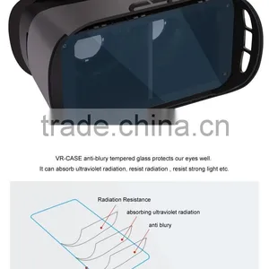 2016 New Arrival VR Box For Android and Ios Smart Phones 3D Glasses Cardboard VR thumbnail-2