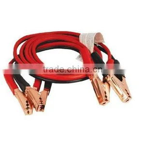 12 Feet Long, 10 Gauge 250 AMP No Tangle Battery Booster Cable / Jumper Cable thumbnail-1