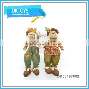 23 Inch Scarecrow Party Use Sitting Toy Felt Christmas Decoration thumbnail-1