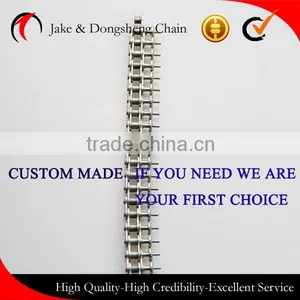 Special 3 Layers Short Pitch Conveyor Chains With Circle Attachments and Extended Pins thumbnail-1