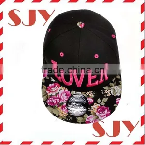 Custom 3d Embroidery Flat Bill Wholesale Snapback Hats and Caps thumbnail-3