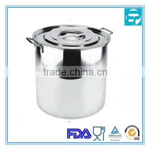 Large Stainless Steel Stockpot Casserole thumbnail-1