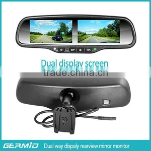 Car Multiple Display Rearview Mirror With Left and Right Side Monitor Special for Truck and Trailer thumbnail-3