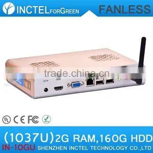 Intel Celeron C1037U 1.8GHz Mini pc With Slim Fanless Alluminum Linux thumbnail-2