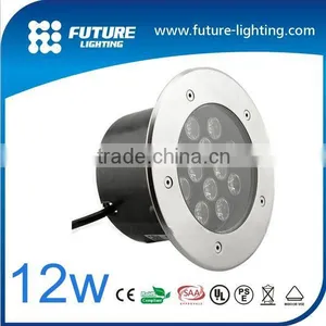 12w Led Inground Light In Concrete Ce Rohs Emc Single Color Led Garden Light thumbnail-1