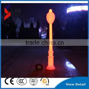 Outdoor Pillar Gate Light Roman Pole LED Light thumbnail-1