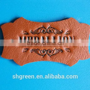 Die-cut Vogue Leather Patch for Denim thumbnail-1