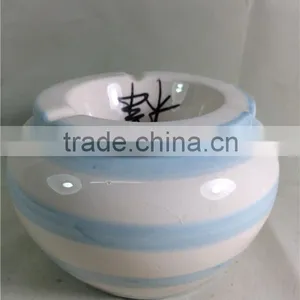 Wholesale Custom Round Portable Cohiba Ceramic Cigar Ashtray thumbnail-4