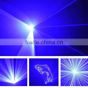 High Power 8W Blue Disco Event Stage Laser Show System thumbnail-2