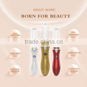 Hig-tech Magic Wand Massager Skin Rejuvenation Face Lift Machine Ion Magic Wand Beauty Equipment Acne Removal thumbnail-1