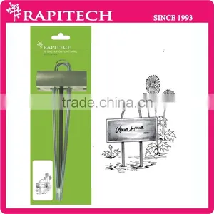 10 Inch Gardening Pencil With Slip-On Plant Zinc Label thumbnail-2
