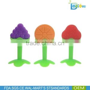 China Manufacturer Custom Silicone Baby Teether Wholesale, BPA Free Silicone Teething Teether Toy thumbnail-6