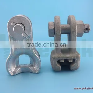 Forged Galvanized 50KN 70KN 120KN Conjunction Clevis Pin Thimble Clevis thumbnail-4