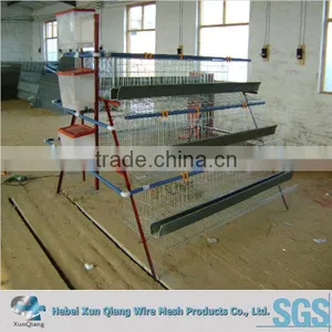 Electro Galvanized 96 Bird Chicken Layer Cage thumbnail-1