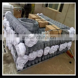 2.0 mm Diameter High Quality Galvanized Decorative Chain Link Fence for Sale thumbnail-6