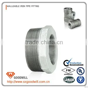 Newest Malleable Iron Pipe Fittings Metric Bushing thumbnail-3