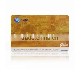 Gold Metallic Business Embossed PVC Cards thumbnail-3