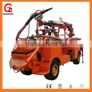 HSC-2013 Tunnel Construction Shotcrete Equipment Wet Mix Concrete Spray System With Robot Arm thumbnail-5