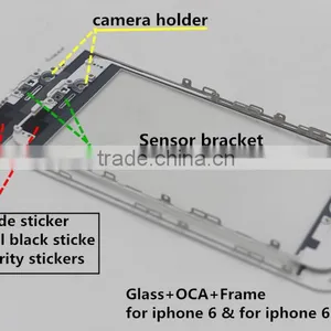 Camera Frame and Proximity Sensor Frame for Iphone6 Series Light Sensor Plastic Holder Clip Ring Bracket Light Sensor Bracket thumbnail-4
