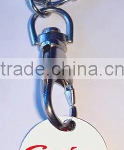 Cheap Euro Trolley Customized Coin Key Chain/casino Coin Key Chain thumbnail-1