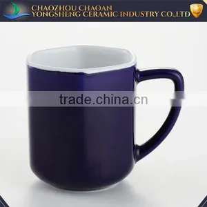 Wholesale Different Color Glazed 12oz Ceramic Drinking Snack Cup Factory thumbnail-3