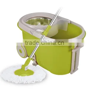 Stainless Steel Deluxe Rolling Spin Mop thumbnail-1