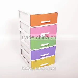 Plastic Five Color Bedroom Furniture Drawer thumbnail-1