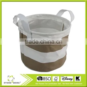 Fabric Storage Laundry Basket Bag thumbnail-1