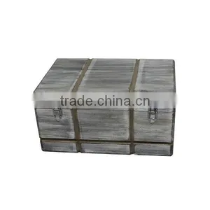 Vintage Storage Wooden Case Vintage Storage Wooden Box Anitque Wooden Case thumbnail-1