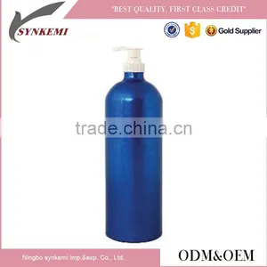 1000ml Aluminum Cosmetic Bottle With Plastic Pump thumbnail-1