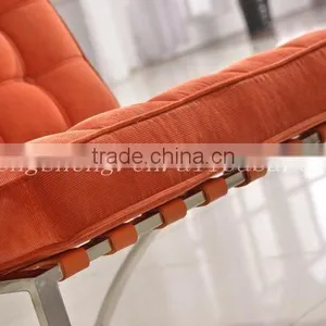 Fabric Barcelona Chair Home Furniture BY0402 thumbnail-3