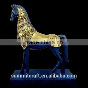 American Antique Resin Horse Statue thumbnail-1