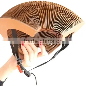Creative Design Kraft Paper Material Safety Helmet ,nice Outlook Adjustable Safety Helmet Parts thumbnail-2