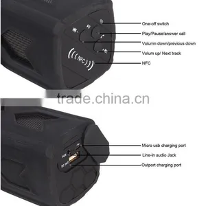 Dustproof Wireless Music Mini AUX Power Bank Waterproof Bluetooth 4.1 Speaker thumbnail-5