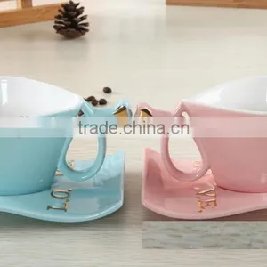 New Bone China&porcelain Promotion Gift Set Tea Set Coffee Cup thumbnail-3